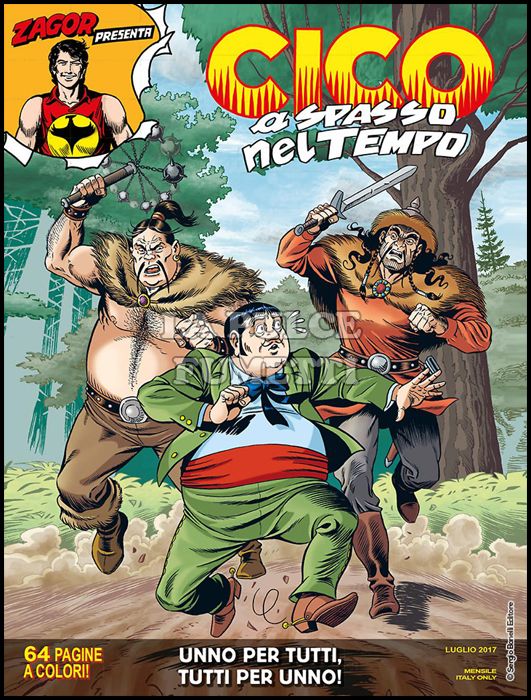 ZAGOR ALBO GIGANTE #     5 - CICO A SPASSO NEL TEMPO 2: UNO PER TUTTI, TUTTI PER UNNO!